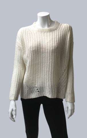 Mohair look alike Jumper - Ecru