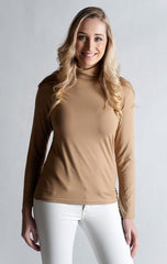 #Skivvy, Long Sleeve, Turtle Neck- RED