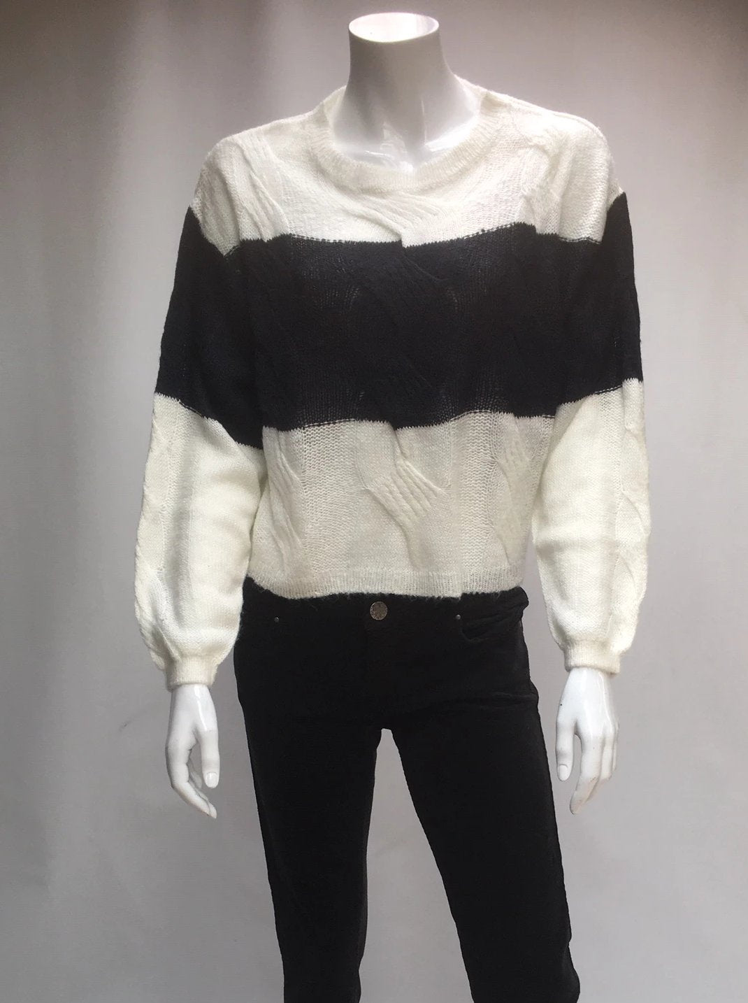 Mohair-like jumper